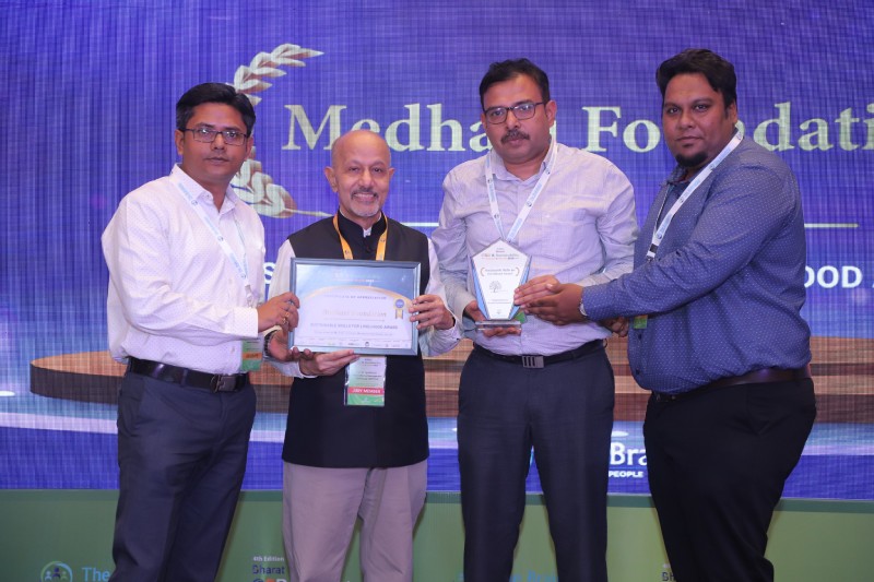 "Sustainable Skills for Livelihood” Award by Bharat CSR